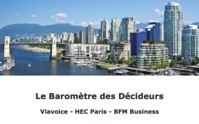 Baromètre des décideurs  (Viavoice – HEC – BFM Business) Mai 2024