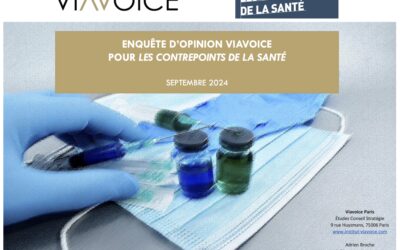 Enquête d’opinion Viavoice pour les contrepoints de la santé – Septembre 2024