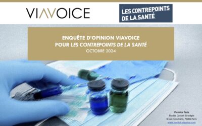 Enquête d’opinion Viavoice pour les contrepoints de la santé – Octobre 2024